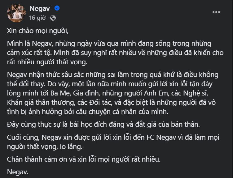 Rapper Negav từ phát ngôn tranh cãi đến hành vi “sex joke”